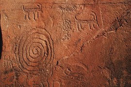 Spiritual Native markings in Sedona, AZ