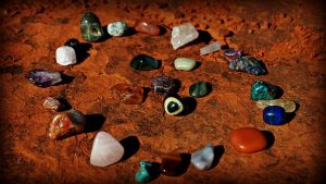 an arrangement of stones illustrating soul recalibration