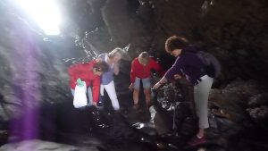 Kelly Hampton Glastonbury Retreat Group at Merlins Cave