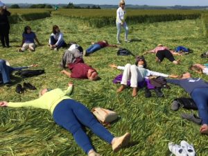 Kelly Hampton England crop circle retreat